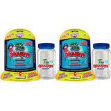 2 Kits Gluupys Aqua Dragons + 2 Acuarios 500ml. Azul