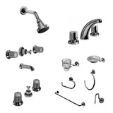 Griferia Hidromet Hold Ducha Bidet + Kit Accesorios Cs1514