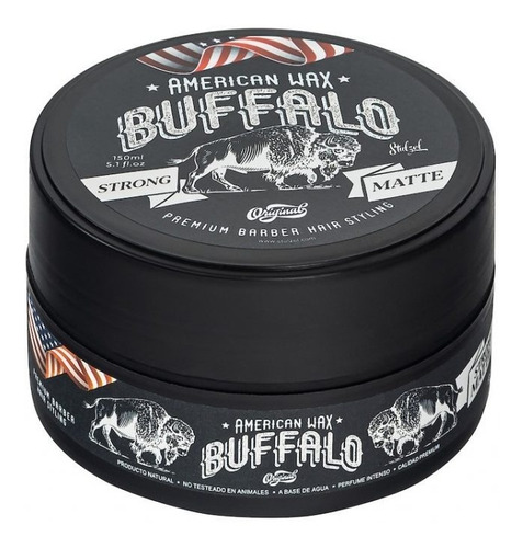 Cera Para Peinar Buffalo Wax Matte Profesional