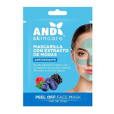 Mascarilla Facial Coreana Peel Off And Con Extracto De Moras