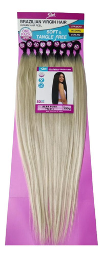 Cabelo Liso Em Fibra Brazilian Virgin Hair Modelo Alba Plus