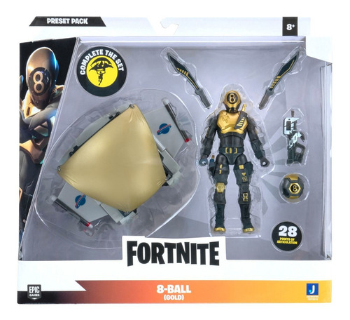 Fortnite Preset Pack 8-ball - Gold
