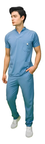 Scrub Moderno Pitufo Quirurgico Pijama Stretch Repelente  | Meses sin interés