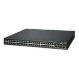 Switch Planet 48p 4sfp Gigabit Gerenciável Gs-4210-48t4s