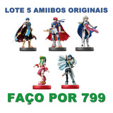 Lote 5 Amiibo Original Fire Emblem Nintendo Faço Por 799