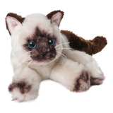 Bearington Cleo - Gato Siamés De Peluche, 15 Pulgadas