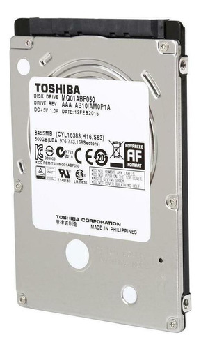 Disco Duro Interno Toshiba Series Mq01abf050 500gb Oem