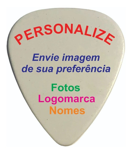 Palhetas Personalizadas 21 Unidades R$  17,00