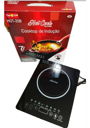 Cooktop Elétrico Portátil Touch Fogão Indução 220v 1 Boca