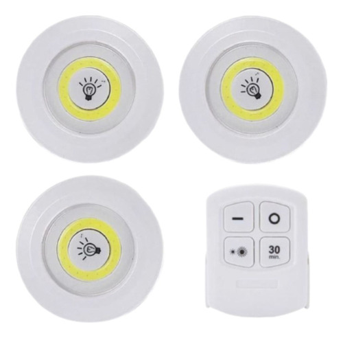 Lámparas Luz Led X3 Portátil Inalámbricas + Control