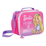 Lunchera Térmica Barbie Escolar Nena Wabro Original Infantil