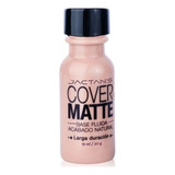 Base Maquillaje Liquida Cover Matte Larga Duración 19ml 