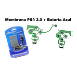 Batería Pila Control Ps4 + Cable + Membrana 3era Generación