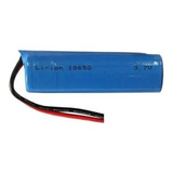  Pila Bateria 18650 Parlante 1800 Mah 3.7v C/ Cable Rs Mejia