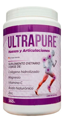 Ultrapure Huesos Y Articulaciones Colágeno  Sabor Naranja