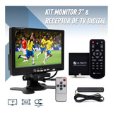 Tela C/ Conversor Tv Digital New Fit 2015 Antena Controle