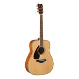 Guitarra Acústica Yamaha Fg/fgx Fg820 Para Zurdos Natural Brillante