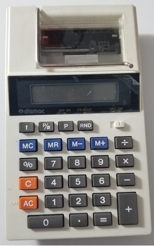 Calculadora Impressora Dismac 110mpi ( Funciona) Ler Anúncio