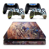 Skin Adesivo Protetor Ps4 Slim Horizon Zero Dawn Forbidden