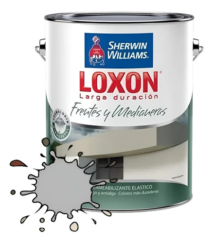 Loxon Frentes Impermeabilizante Color 4 Lts Serrentino | Envío gratis