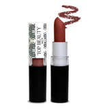 Batom Matte Dry Lip Top Beauty 3,5g Cor 15 Acabamento Fosco