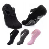 Calcetines Antideslizantes Yoga Pilates Fitnics Set 3 Pares