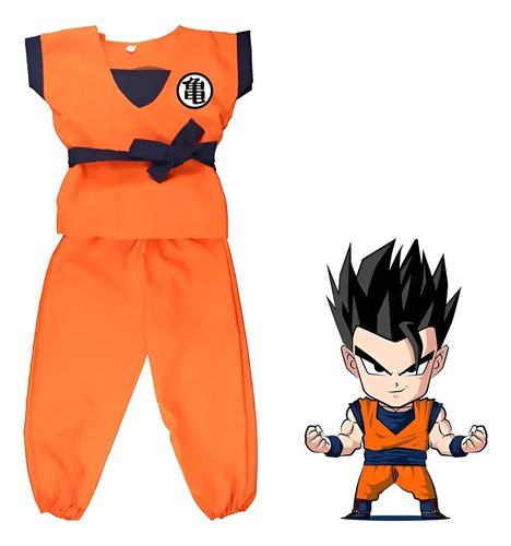 Disfraz De Dragon Ball Son Goku Traje Anime For Niños