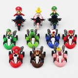 Set 10 Figuras Mario Kart Colección Mario Bros