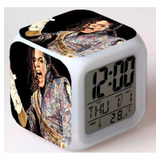 Reloj Despertador Michael Jackson, We Are The World,thriller