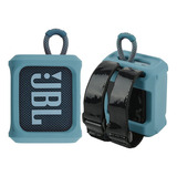 Case Capa Suporte Silicone Compatível Speakers Jbl Go3