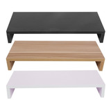 Suporte Monitor Mesa Madeira Mdf  60 Cm  Varias Opções Cores