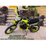 Xr150 Dm200 Crossmax200 Calcas Stickers Vinilwrap Amarillos