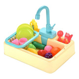 Juegos De Cocina De Juguete For Niñas Fregadero Amarillo