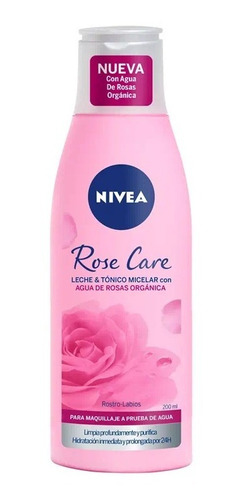 Rose Care Leche Tónico Micelar 2 En 1 Nivea X 200ml