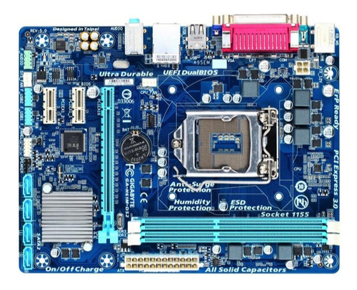 Placa Base Gigabyte H61m - Ds2 Ddr3 Lga 1155