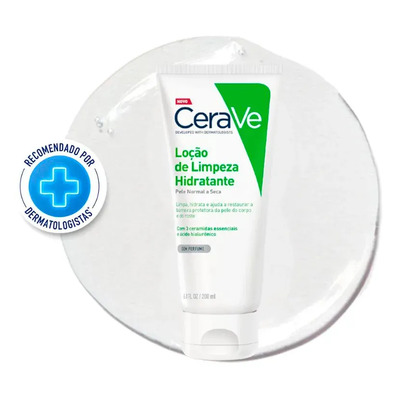 Loção de Limpeza Hidratante para Pele Normal a Seca CeraVe 200ml | MercadoLivre