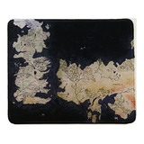 Mouse Pad Diseno Mapa Impermeable 12x10  Extendido