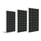 Kit Placa Solar 630w Fotovoltaico Resun Rs7e-210m - 3un 210w Cor Preto Voltagem De Circuito Aberto 23.95v Voltagem Máxima Do Sistema 20.05v