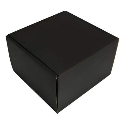 35 Mailbox Envío 19x20x13 Cm Caja Color Negro De Gorra Negro