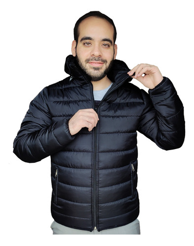 Campera Hombre Abrigo Inflable Talles Grandes - Inflada.