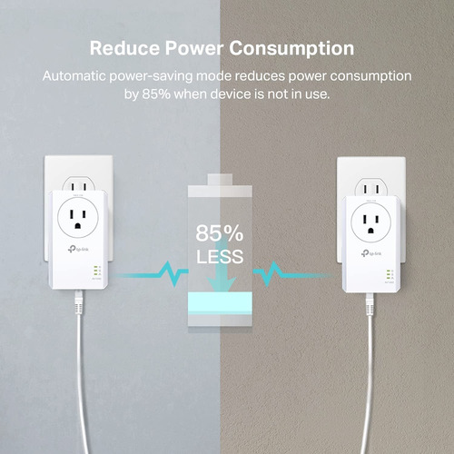 Tp-link Adaptador Ethernet Powerline Av1000 (tl-pa7017p Kit)