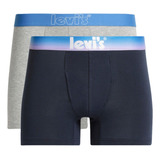 Pack Boxer Levi's Split Brief 2 Piezas Caballero Algodón 