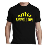 Remera Padre Primerizo Dia Del Padre Papa Evolution Humano