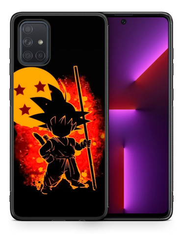 Funda Galaxy A71 Dbz Goku Arte Tpu A80 A72 A52 A32 A22 A10 