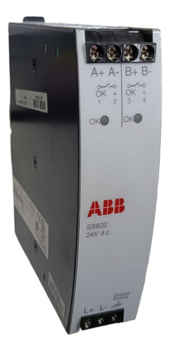 Abb Power Voting Unit Ss832, 24vdc 20a In. Dual Out. Single