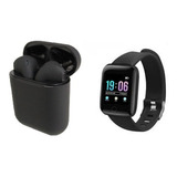 Reloj Inteligente D13 + Audifono Bluetooth I12