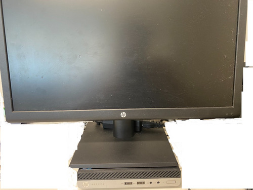 Mini Desktop Hp Prodesk 400 + Monitor Hp V19b + Kit M/t