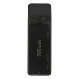 Lector De Tarjetas Trust Nanga  Usb 3.1 Negro