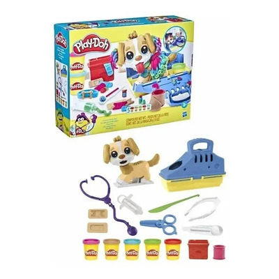 Set De Masas Play-Doh Veterinario Con Accesorios, Hasbro, +3 | Envío gratis