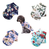 4pk Ropa Para Perro Y Ropa Para Gato,estilo Hawaiano